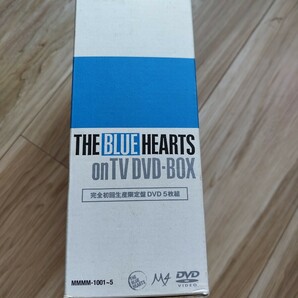 THE BLUE HEARTS on TV DVD-BOX ザ・ブルーハーツ DVDボックス 完全初回生産限定盤 ハイロウズ クロマニヨンズの画像2