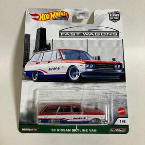 ‘69 NISSAN SKYLINE VAN ホットウィール　FAST WAGONS