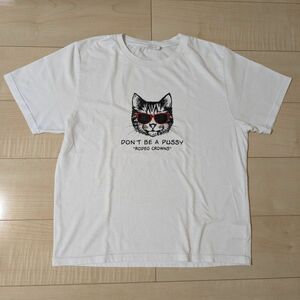 ロデオクラウンズ　Tシャツ　レディース　Fサイズ　半袖　ねこ