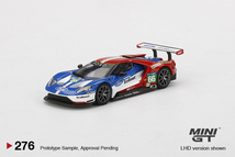 1/64 MINI-GT MGTS0001 Ford GT LMGTE PRO 2016 24 Hrs of Le Mans Ford Chip Ganassi Team 4 Cars Set フォード GT チップガナッシチーム_画像8