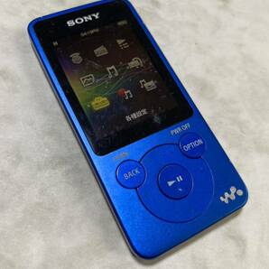 【送料無料】ソニー デジタルウォークマン NW-E083♪ブルー 4GB SONY WALKMAN♪即決 digital media Player 