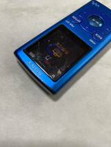 【送料無料】ソニー デジタルウォークマン NW-E052♪ブルー 2GB SONYWALKMAN♪即決ポータブルオーディオプレーヤーdigital media player_画像3