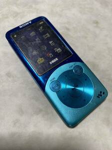 【送料無料】ソニー デジタルウォークマン NW-S754♪ブルー 8GB SONYWALKMAN♪即決ポータブルオーディオプレーヤーdigital media player