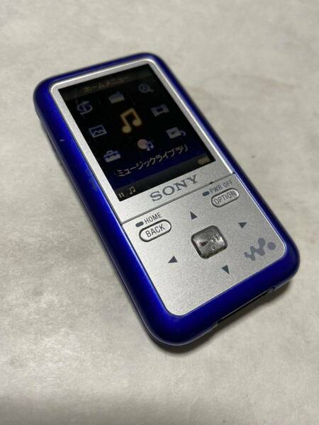 【送料無料】ソニー デジタルウォークマン NW-S616F♪ブルー 4GB SONYWALKMAN♪即決ポータブルオーディオプレーヤーdigital media player