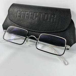 EFFECTOR SADDLE エフェクター メガネ　眼鏡　サングラス チタン　チタニウム メタルフレーム 度入り アイウェア メガネフレーム 