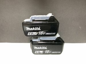 2 шт Makita рабочий товар Makita оригинальный Li-ion аккумулятор BL1860B 6.0Ah 18V снег Mark снег печать удар # BL1860 BL1460 95 поиск слово прекрасный товар 