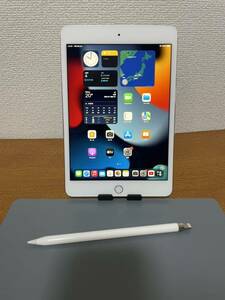 Apple iPad Mini 4 (7.9インチ） 128GB WiFi モデル + Pencil 第1世代