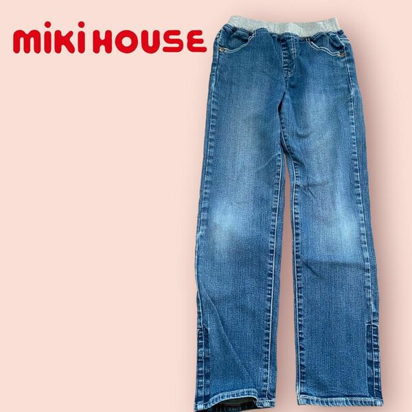 【size 140】MIKI HOUSE ミキハウス デニムパンツ ジーンズ