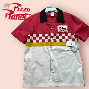 【未使用】size 170 PIZZA PLANET ピザプラネット　シャツ　Disney store ディズニーストア　