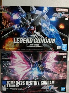 HGCE 1/144 デスティニーガンダム & HG レジェンドガンダム (未組立品　2体 バンダイ スピリッツ)機動戦士ガンダムSEEDデスティニー