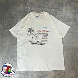 USA製 シングルステッチ カー プリント Tシャツ 1989年 1527