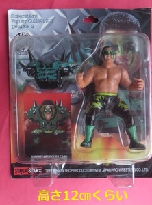  power * Warrior - Sasaki .. figure Professional Wrestling POWER WARRIOR New Japan Professional Wrestling 1999 Superstarz Figuer Collection Deluxe 2 unopened 