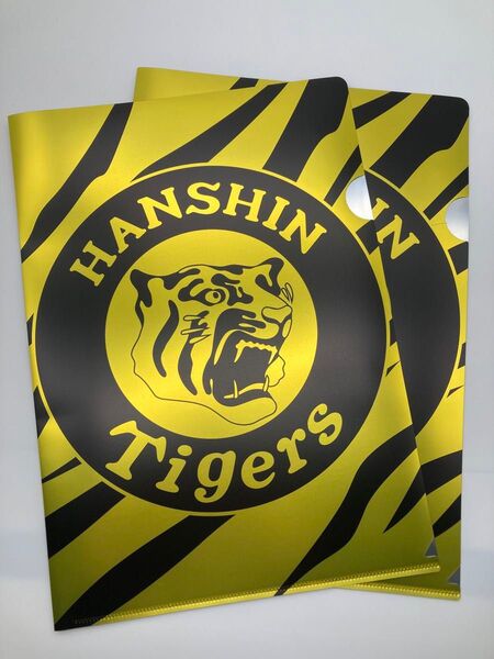 阪神タイガース メタリッククリアファイル 2枚セット クリアファイル タイガース 阪神タイガース かっこいい