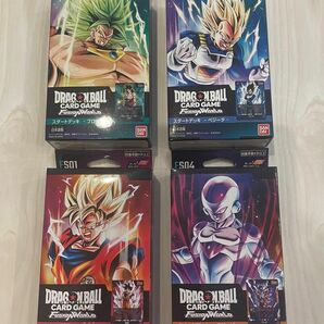 ドラゴンボールフュージョンワールド スタートデッキ 4種 テープ付き 新品未開封