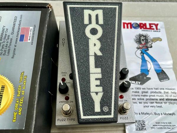 Morley Power Fuzz Wah 20/20 (MTPFW) スイッチレスワウ+ファズ 