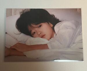 中森明菜 L判 写真　昭和アイドル 歌姫 レトロ　1678