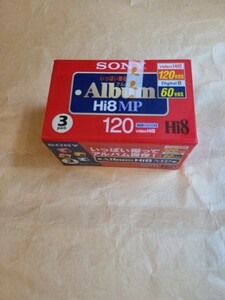 【Hi8 MEテープ】SONY(ソニー) 3P6-120HMPL MADE IN JAPAN【新品未開封 デッドストック カセットテープ