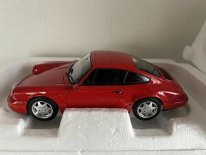 NOREV Norev 1/18 Porsche 911 Carrera 2 1990 red 
