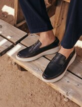 Cole Haan 25.5cm ペニー ローファー ブリティッシュ タン ブラウン グランドプロ ビジネス スニーカー レザー ブーツ スーツ XXX122_画像5