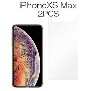 iPhoneXSmax フィルム 2枚セット iPhone Xsmax 保護フィルム 液晶保護 ガラスフィルム アイフォンXSmax アイホンXSmax 指紋防止 送料無料