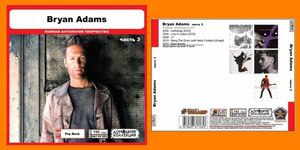 BRYAN ADAMS PART2 CD3 大全集 MP3CD 1P◎