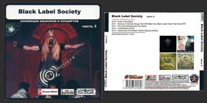 BLACK LABEL SOCIETY PART2 CD3 大全集 MP3CD 1P◎