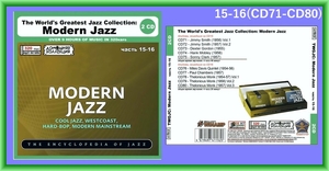THE WORLD'S GREATEST JAZZ-MODERN JAZZ PART8 CD15&16 MP3CD 2P〆