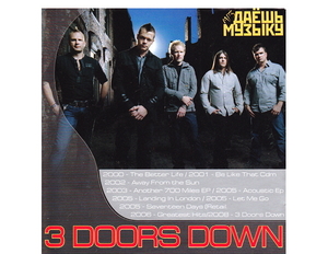 【超レア・廃盤・復刻盤】3 DOORS DOWN 大全集 MP3CD 1P★