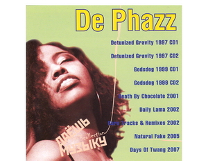 【超レア・廃盤・復刻盤】DE PHAZZ 大全集 MP3CD! 1P★