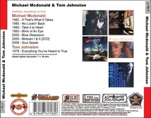 MICHAEL MCDONALD & TOM JOHNSTON 全集 MP3CD 1P◎_画像2