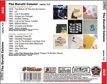 THE DURUTTI COLUMN PART1 CD1&2 大全集 MP3CD 2P◎_画像2