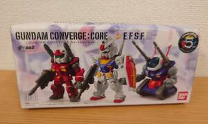 未開封品　FW GUNDAM CONVERGE:CORE 連邦軍セット　ガンダムコンバージ　003　GCNV-CORE003　BANDAI