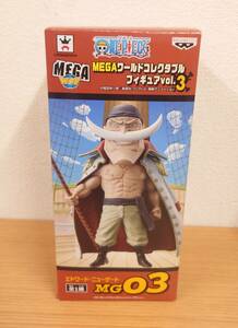 未開封品 ONE PIECE ワンピース　MEGAワールドコレクタブルフィギュア vol.3 エドワード ニューゲート 白ひげ　BANPRESTO