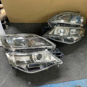 41 トヨタ ANH20W 25 ヴェルファイア 前期 HID ヘッドライト 左右 58-23