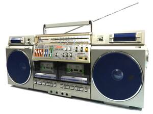 *80s[NEC RM-2900W large W radio-cassette / metal ] service being completed!*