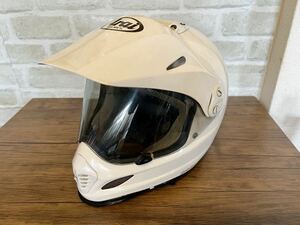 [1円スタート] Arai アライ　TourCross II ツアークロス2 オフロードヘルメット　サイズM フルフェイス 