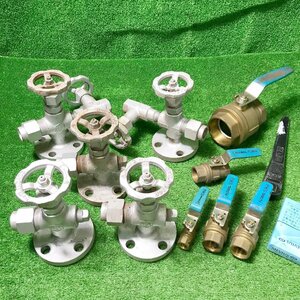 ..c241 flow bar /KITZ/kitsu other # stainless steel steel contains glove valve(bulb) 20k 20A etc. / ball valve(bulb) 2-600 3/4-600 other * total 11 point set!