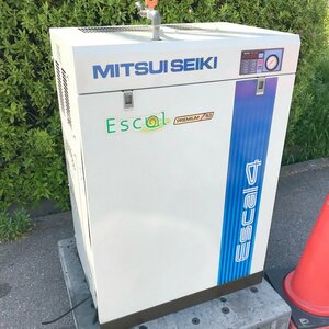 放飯m136 三井精機 3.7kW 5馬力 ■スクロールコンプレッサー『ESCAL46A2-R』エスカルプレミアム 低騒音 低振動 圧力(0.83Mpa) 三相200V