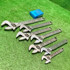 ..b244 KTC top lobster # monkey wrench total length approximately (150mm~300mm) 150mm/200mm/250mm/300mm *7 point set 