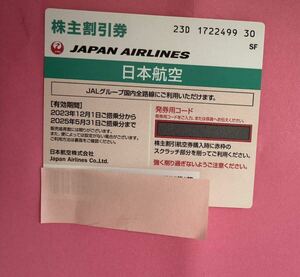 JAL 株主割引券