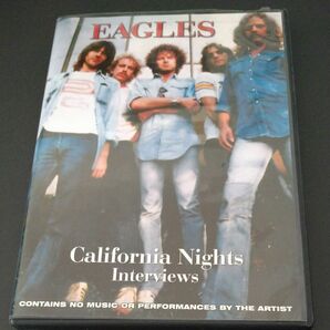 DVD EAGLES California Nights Interviews 輸入盤　国内プレイヤーで再生可