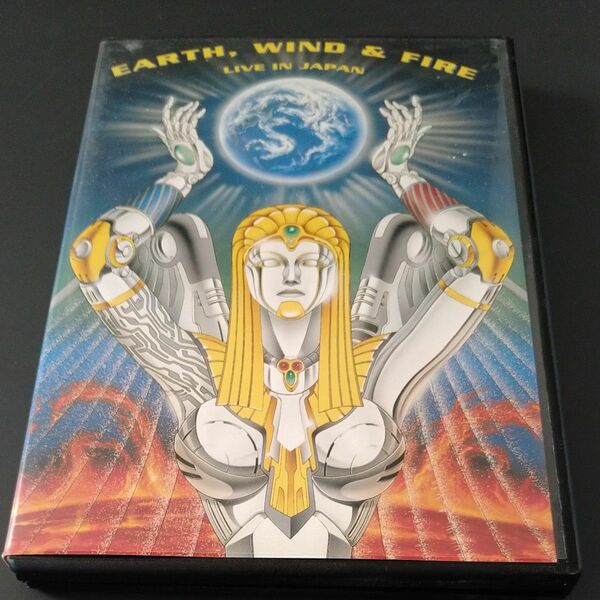 DVD EARTH WIND ＆ FIRE LIVE IN JAPAN 輸入盤　貴重品　 DVD セル版