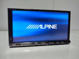 VIE−X08 アルパイン ALPINE HDDナビ　フルセグ　Bluetooth　２００９年地図 動作確認済み