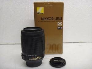 ★　Nikon ニコン　 AF-S DX NIKKOR 55-200mm f/4-5.6G ED VR ★