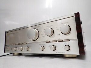 SANSUI AU-α707KX landscape electric Sansui pre-main amplifier Inte gray tedo amplifier operation possible % 6DF3A-4