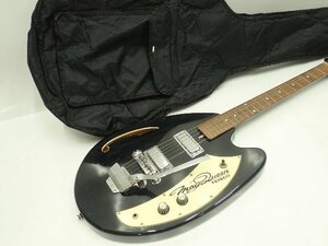 Teisco テスコ MQ-56 BK MAY QUEEN エレキギター ソフトケース付 ¶ 6E32C-2