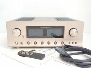 LUXMAN pre-main amplifier L-505S Luxman * 6E190-1