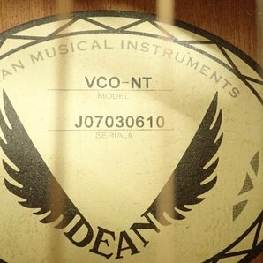 DEAN ディーン VCO-NT フライングV エレアコ アコースティックギター ソフトケース付き ¶ 6E32C-1の画像5