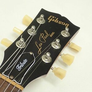 【弦張替済】Gibson ギブソン Les Paul tribute CH エレキギター レスポール トリビュート 2021年製 ケース付 ¶ 6E2E0-1の画像2