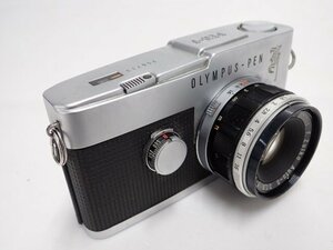 OLYMPUS PEN-F + F.ZUIKO AUTO-S 38mm F1.8 オリンパス ハーフサイズ フィルム一眼レフカメラ レンズ付 ∬ 6E35D-31